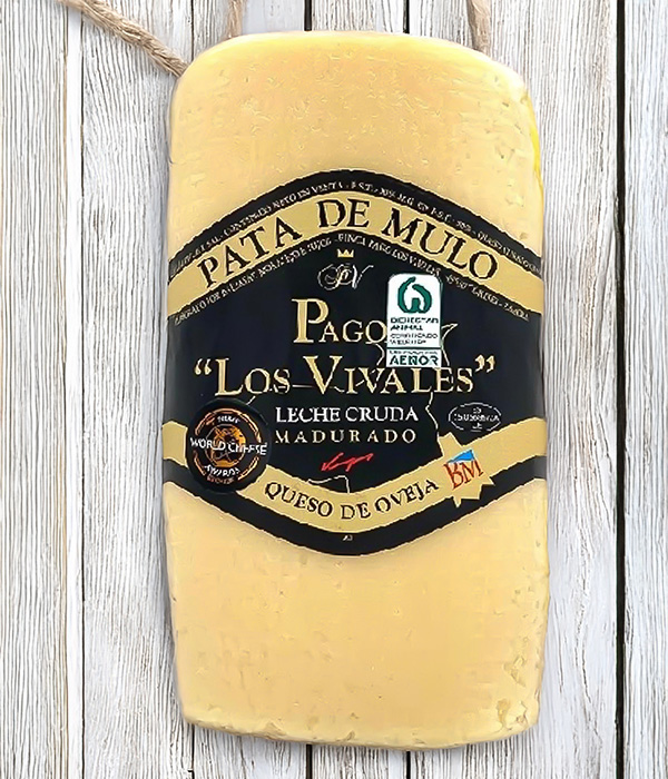 Queso Pata de Mulo "Pago los Vivales"     (25€/Kg)